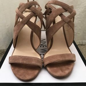 Nine West Ronnie Open toe dress sandals.